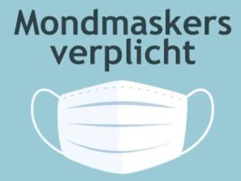 mondmaskers verplicht